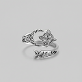ETERNAL KNOT. Celtic Knot Ring - Silver