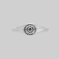 SOLIS. Sun Signet Ring - Silver