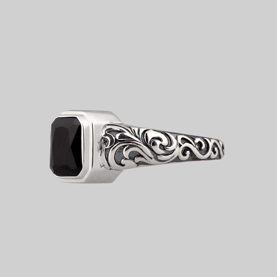 IN MEMORIAM. Onyx Ashes Cremation Ring